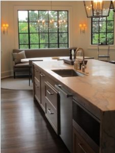 Kitchen Island Storage Options Rock Tops Fabrication