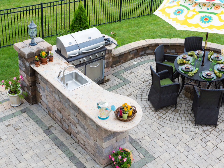 Outdoor Kitchen Countertops Why Granite is Best Rock Tops Fabrication